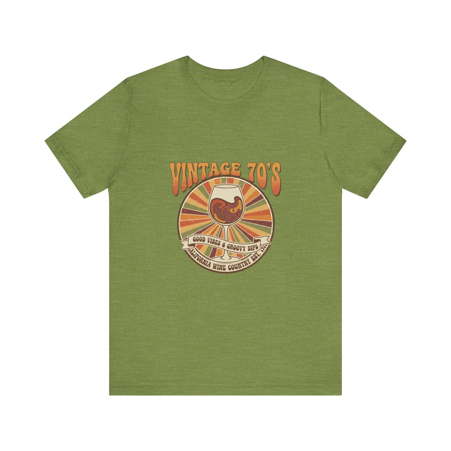 Vintage 70's Wine Country Tee