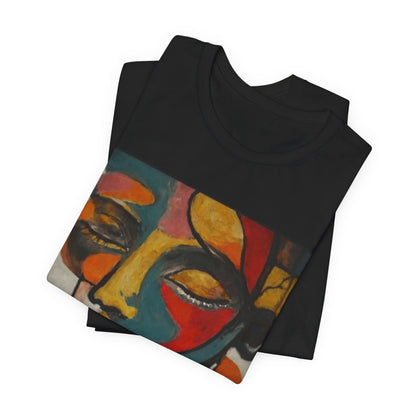 Matching Abstract T-Shirt (Her)