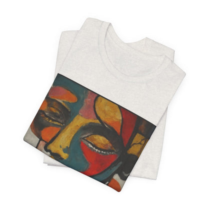 Matching Abstract T-Shirt (Her)