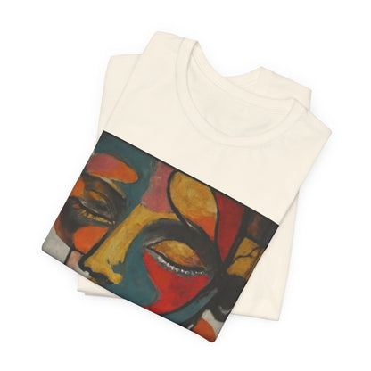 Matching Abstract T-Shirt (Her)