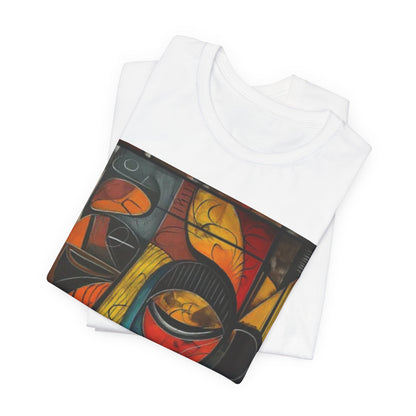 Matching Abstract T-Shirt (His)