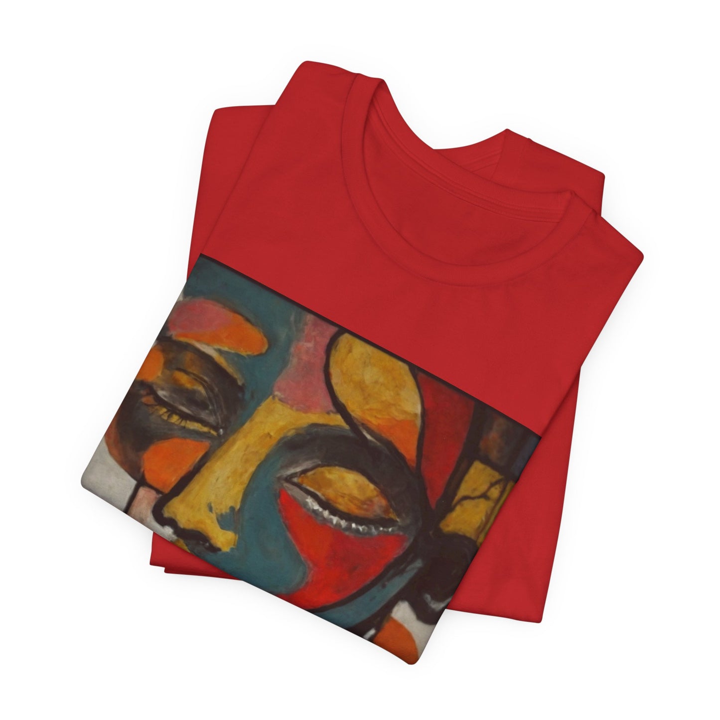 Matching Abstract T-Shirt (Her)