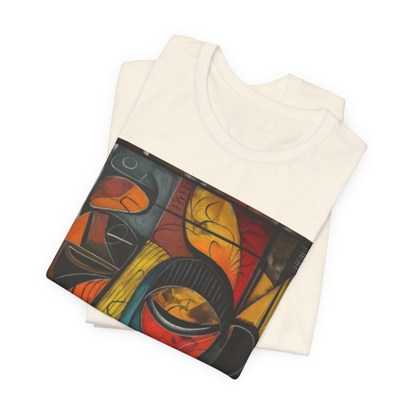 Matching Abstract T-Shirt (His)