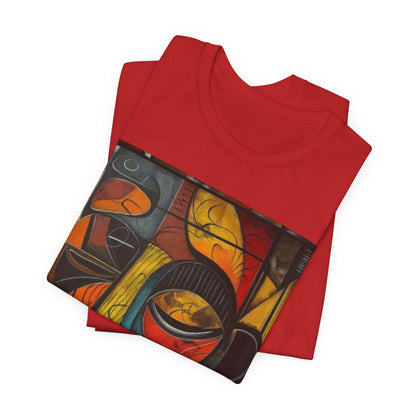 Matching Abstract T-Shirt (His)
