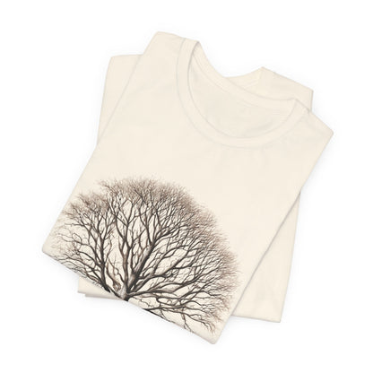 Nature-Inspired Tree T-Shirt, Unisex Tee
