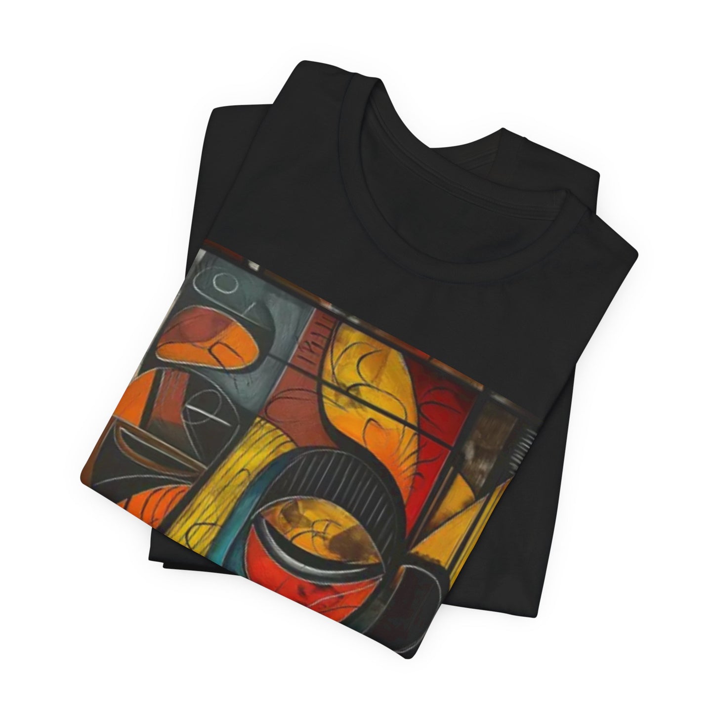Matching Abstract T-Shirt (His)