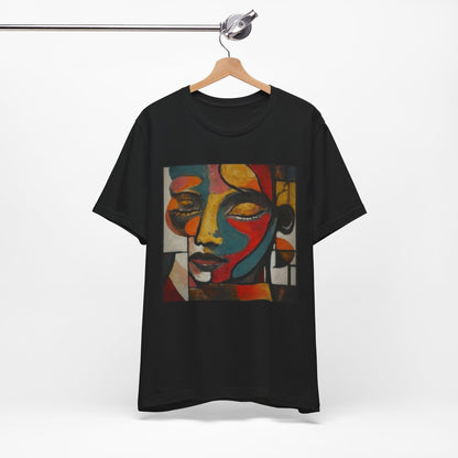 Matching Abstract T-Shirt (Her)