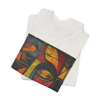 Matching Abstract T-Shirt (His)