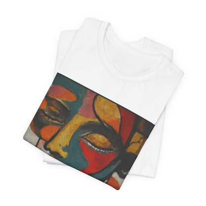 Matching Abstract T-Shirt (Her)